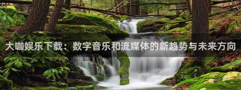 mg不朽情缘5：大咖娱乐下载：数字音乐和流媒体的新趋势与未来方向